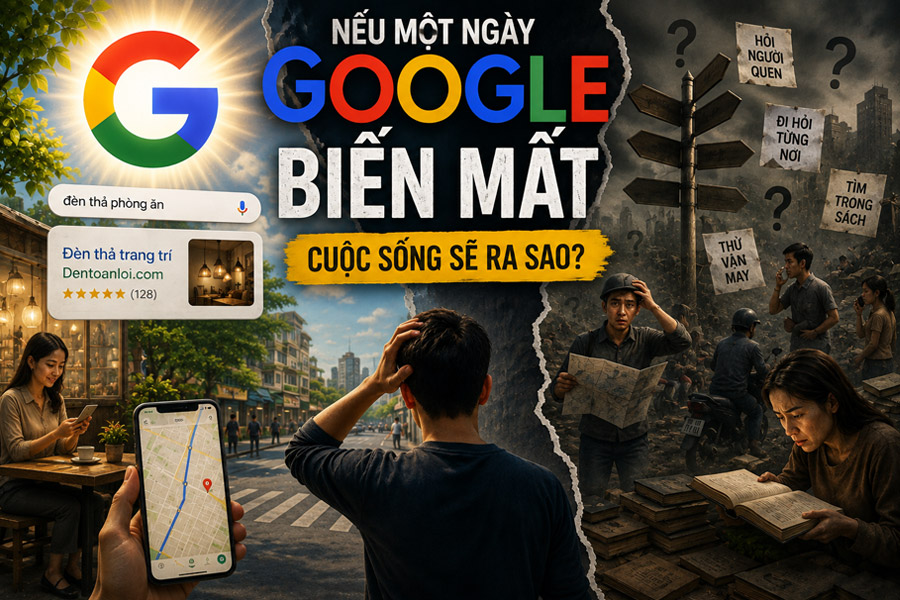 Nếu một ngày Google biến mất, cuộc sống sẽ ra sao?