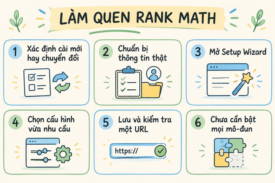 Ghi chú tổng hợp chuyên đề 27: Bắt đầu với Rank Math: thiết lập nền tảng và kiểm tra sau khi lưu