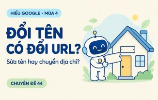 ĐỔI TÊN CÓ ĐỔI URL?