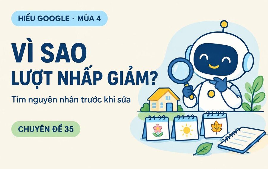 VÌ SAO LƯỢT NHẤP GIẢM?