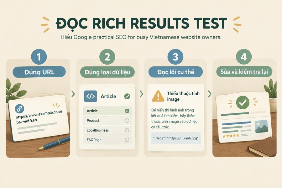 Sơ đồ ghi nhớ cách kiểm tra dữ liệu có cấu trúc