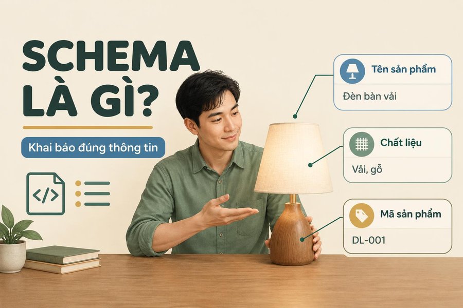 Ảnh đại diện Schema là gì, minh họa sản phẩm và các thẻ thông tin có cấu trúc
