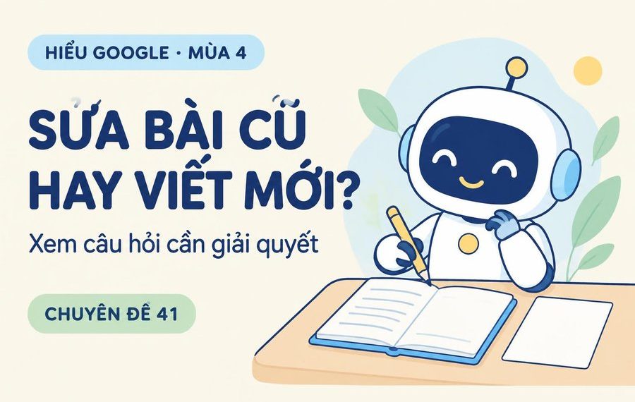 SỬA BÀI CŨ HAY VIẾT MỚI?